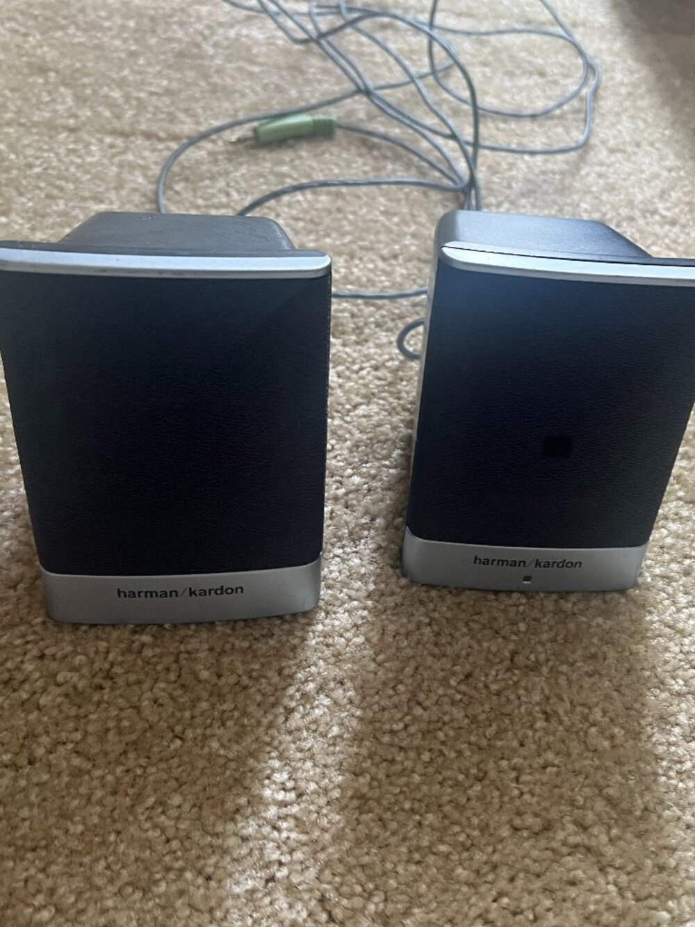 Harman Kardon for HP Desktop Satellite Speakers - Dark Gray
